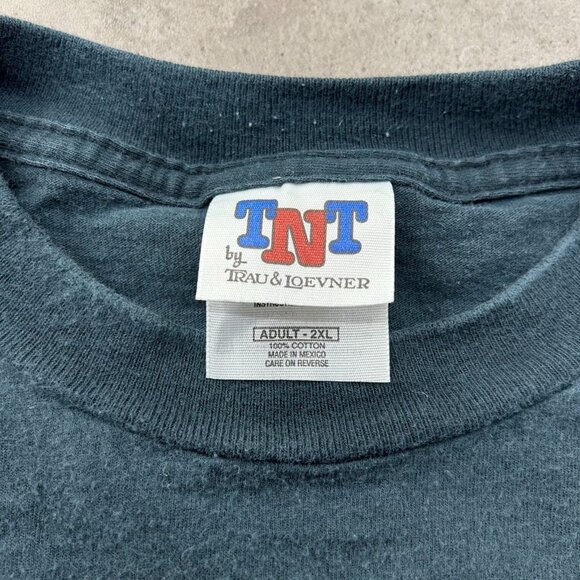 90s Vintage Pittsburgh Penguins Graphic Tee Mens 2XL XXL NHL Hockey Short Sleeve - Picture 4 of 8